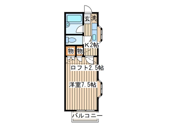 宮床ビレッジの物件間取画像